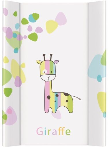 Ceba Baby Prebaľovacia podložka mäkká 70 cm profilovaná - Žirafa